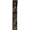 Ekena Millwork Avery Wrought Iron Bracket, (Single center brace), Antiqued Pale Gold 1 1/2"W x 5 1/2"D x 8"H BKTM01X05X08SAVAPG - alternate 4